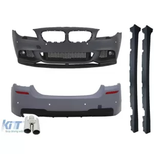 image-34-Komplett Body Kit BMW F10 5 (2011-től) modellekhez, M-performance dizájn, ACS dizájn kipufogóvéggel
