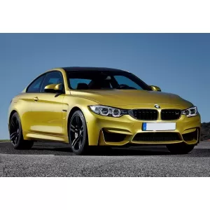 Pachet Exterior compatibil cu BMW Seria 4 F32 F33 (2013-2019) M4 Design Coupe Cabrio cu Ornamente Evacuare M-Power Negre-image-6003256