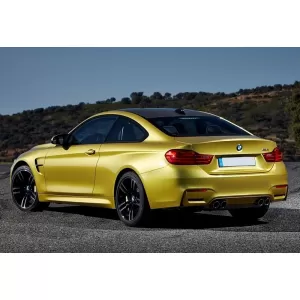 Pachet Exterior compatibil cu BMW Seria 4 F32 F33 (2013-2019) M4 Design Coupe Cabrio cu Ornamente Evacuare M-Power Negre-image-6003257