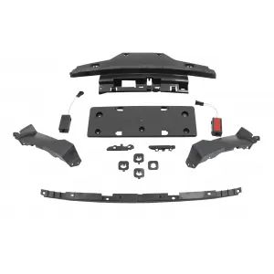 Pachet Exterior compatibil cu BMW Seria 4 F32 F33 (2013-2019) M4 Design Coupe Cabrio cu Ornamente Evacuare M-Power Negre-image-6045084