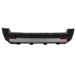 Pachet Exterior Autobiography Design compatibil cu Land Range Rover Vogue L322 (2002-2012) Grile Negru Argintiu-image-6006288