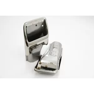 Pachet Exterior Autobiography Design compatibil cu Land Range Rover Vogue L322 (2002-2012) Grile Negru Argintiu-image-6006292