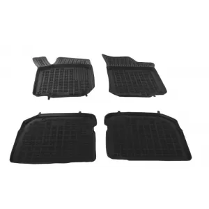 image-39-Gumi autós szőnyeg szett SEAT Leon 99-05, TOLEDO 99-04, SKODA Octavia 97-10, VW Beetle, Bora 98-05, Golf IV 97-06, fekete