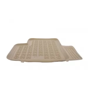 Tapis de sol en caoutchouc pour Mercedes Classe M W164 2005-2011 Beige-image-6004240