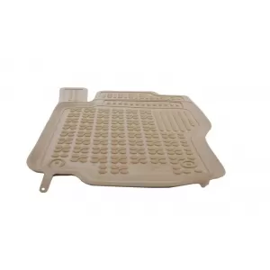 Tapis de sol en caoutchouc pour Mercedes Classe M W164 2005-2011 Beige-image-6004242