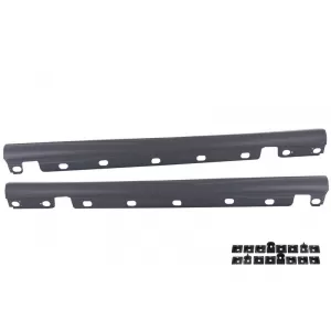 Stoßstange für MERCEDES W221 S 05-10 S63 S65 Look Seitenschweller Kurzversion-image-6004504