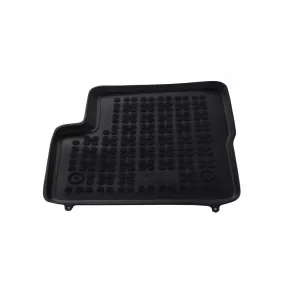 Gummifußmatte Schwarz für Opel Corsa D 06-14 Corsa E 14-19 Geruchlos 3cm Kante-image-6004738