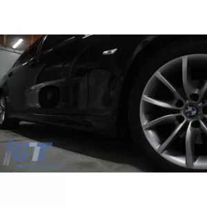 Stoßstange Seitenschweller für BMW 5er E60 LCI 07-10 M-Technik Look mit PDC 18mm-image-6004890