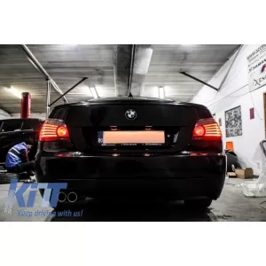 Rear Bumper suitable for BMW 5 Series E60 (2003-2007) M-Technik Design with Side Skirts