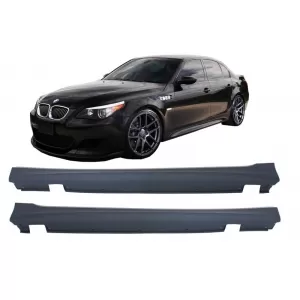 Rear Bumper suitable for BMW 5 Series E60 (2003-2007) M-Technik Design with Side Skirts