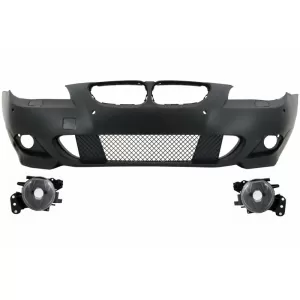 Kit Exterior compatibil cu BMW Seria 5 E60 (2003-2007) M-Technik Design cu PDC 24mm-image-6004999