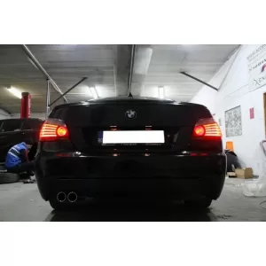 Kit Exterior compatibil cu BMW Seria 5 E60 (2003-2007) M-Technik Design cu PDC 24mm-image-6005012