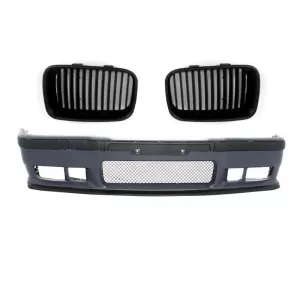 image-44-Első lökhárító BMW 3 E36 M3 modellekhez, középső hűtőráccsal