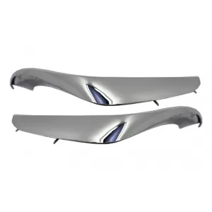 Chrom Splitter Flossen für Mercedes S W222 13-17 S65/ S63 Aftermarket Stoßstange-image-6010815