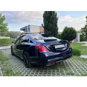 Bodykit für Mercedes S-Klasse W222 13-17 Stoßstange Auspuff Schalldämpfer Tipps S63 Look-image-6094711