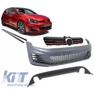 image-62-Komplett Body Kit VW Golf 7 VII 2013-2016, GTI megjelenés, hűtőráccsal