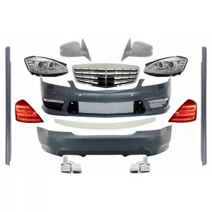 image-64-Komplett Facelift Body Kit MERCEDES Benz W221 S-osztály rövid tengelytáv (2005-2009) modellekhez