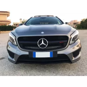 Grila Centrala compatibil cu Mercedes GLA-Class X156 (2014-2016) GLA45 Design Finisaj Negru-image-6031499