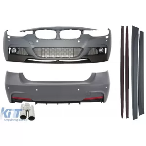 image-65-Komplett Body Kit BMW F30 (2011-) modellekhez, M-Performance dizájn, baloldali kipufogóvéggel