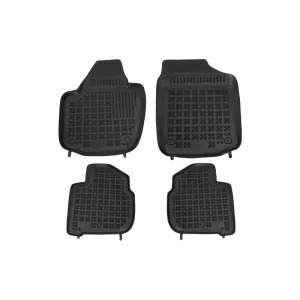 image-73-Padlószőnyeg fekete, SEAT Toledo 2013-; SKODA Rapid 2012-, Rapid Spaceback modellekhez