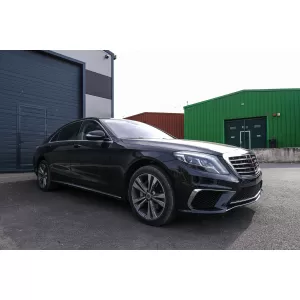 Pachet Exterior compatibil cu Mercedes W222 S-Class (2013-06.2017) S63 Design Cu Ornamente Evacuare-image-6091094
