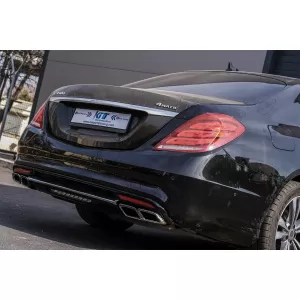 Pachet Exterior compatibil cu Mercedes W222 S-Class (2013-06.2017) S63 Design Cu Ornamente Evacuare-image-6091097