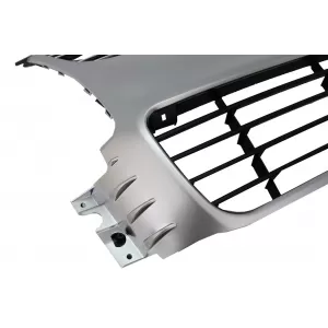 Front Grille suitable for VW Golf 5 V (2003-2007) R32 Design Brushed Aluminium