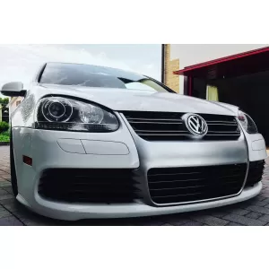 Front Grille suitable for VW Golf 5 V (2003-2007) R32 Design Brushed Aluminium