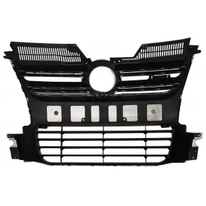 Front Grille suitable for VW Golf 5 V (2003-2007) R32 Design Brushed Aluminium
