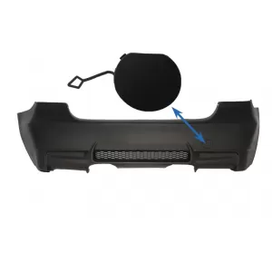 image-15-Schlepptau Haken Startseite Heckstoßstange für BMW 3er E90 2004-2011 M3 Look