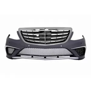 image-55-Első lökhárító Mercedes Benz W222 S-osztály (2013-06.2017) S63 Design, króm hűtőráccsal