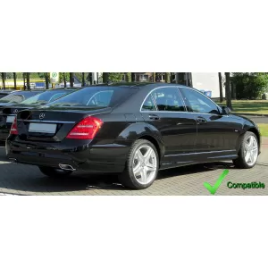 Difusor Parachoques para Mercedes W221 S-Class 10-13 Facelift S63 S65 Look-image-6050427