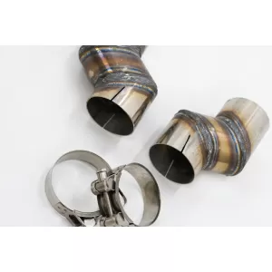 Difuzor Bara Spate si Ornamente Evacuare compatibil cu Audi A4 B8 Pre Facelift (2007-2011) cu Grila Centrala RS Design Negru Lucios-image-6100161