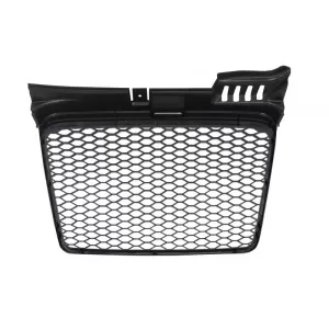 Badgeless Front Grille suitable for Audi A4 B7 (2004-2008) RS4 Piano Black