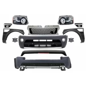 image-66-Body Kit Kotflügel für Range Rover Sport L320 Facelift 09-13 Autobiography Design Kühlergrill