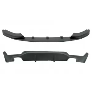 image-53-Body Kit első lökhárító spoilerrel és hátsó diffúzorral BMW 4-es F32 33 36 13+ modellekhez, M Performance Design