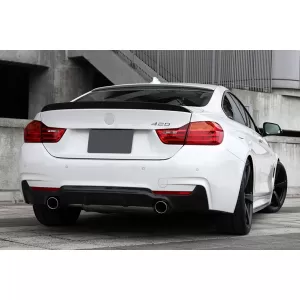 Hátsó diffúzor és első lökhárító spoiler BMW F32 F33 F36 4 Series 13+ Coupe Cabrio modellekhez, M Performance design-image-6081989
