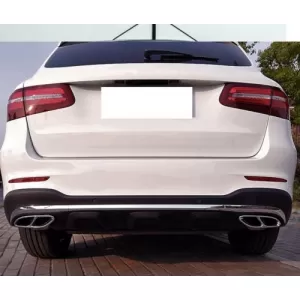 Muffler Tips suitable for Mercedes C-Class W205 S65 E65 GLE W166 X166 GLC W253 Sport Design