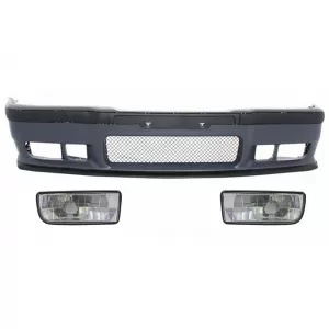 image-49-Prednji Branik prikladan za BMW serije 3 E36 (1992-1998) M3 Dizjan s kromiranim svjetlima za maglu