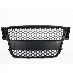 Parachoques para Audi A5 S5 8T 07-11 RS5 Look Escape Parrilla Negro Mate-image-6017335