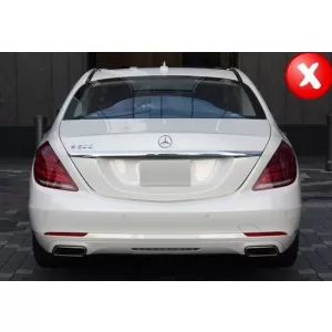 Body Kit Pare-chocs pour Mercedes W222 S-Class 13-17 Diffuseur S63 Design-image-6017787