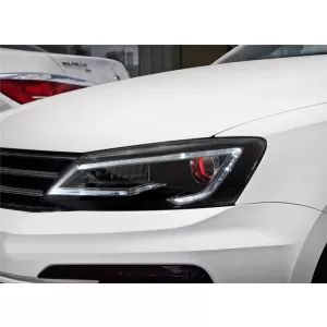 Фарове LED DRL , подходящи за VW Jetta Mk6 VI (2011-2017) Bi-Xenon Дизайн Динамичен Flowing Signals Demon Look-image-6021076