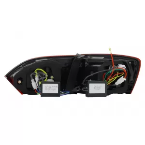 Taillights LED suitable for VW Jetta Mk6 VI (2012-2014) Dynamic Flowing Turn Signals Red Smoke