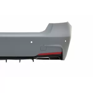 Pachet Exterior M-Performance cu Ornamente Evacuare negre compatibil cu BMW Seria 3 F30 (2011-2019) M-Performance Design-image-6018355