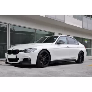 Pachet Exterior M-Performance cu Ornamente Evacuare negre compatibil cu BMW Seria 3 F30 (2011-2019) M-Performance Design-image-6018356