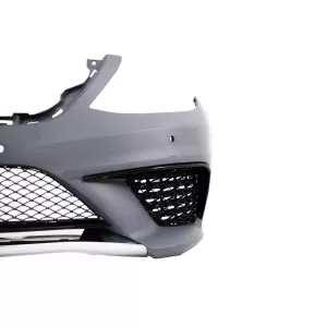 Bara Fata compatibil cu Mercedes S-Class W222 (2013-06.2017) S63 Design cu Grlia Centrala Negru Lucios-image-6018502