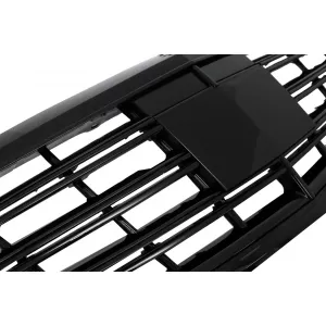 Bara Fata compatibil cu Mercedes S-Class W222 (2013-06.2017) S63 Design cu Grlia Centrala Negru Lucios-image-6018506