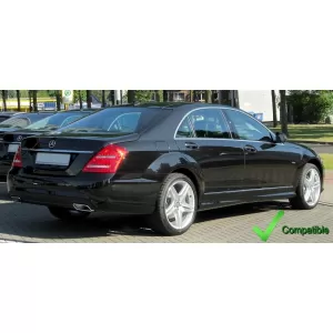 Hátsó lökhárító diffúzor és kipufogóvég MERCEDES S-osztály W221 05-13-image-6061963