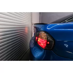 Stopuri LED compatibil cu BMW E90 Seria 3 Limuzina (2005-2008) Fumuriu-image-6089024