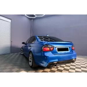 Stopuri LED compatibil cu BMW E90 Seria 3 Limuzina (2005-2008) Fumuriu-image-6089026